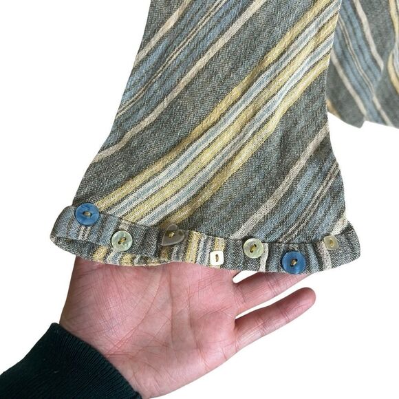 MNG - Mango 100% cotton striped long sleeve tee - Picture 6 of 7